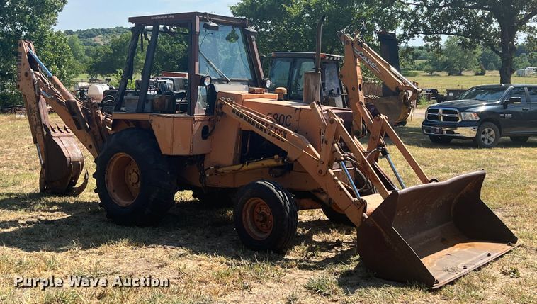 image for item JX9323 Case 580C  backhoe