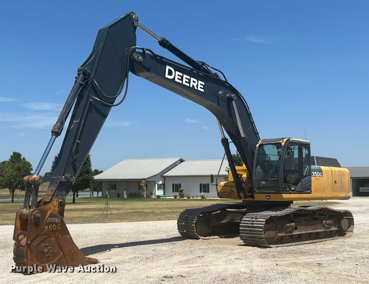 image for item JX9355 2011 John Deere 350G  excavator