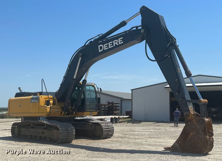 image for item JX9355 2011 John Deere 350G  excavator