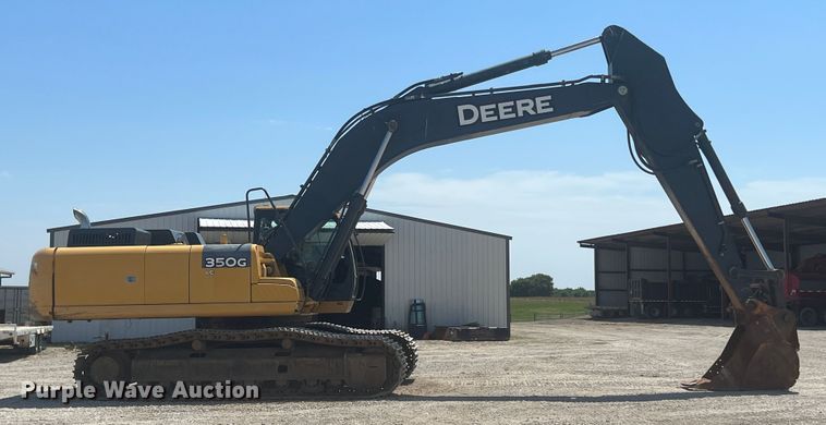 image for item JX9355 2011 John Deere 350G  excavator