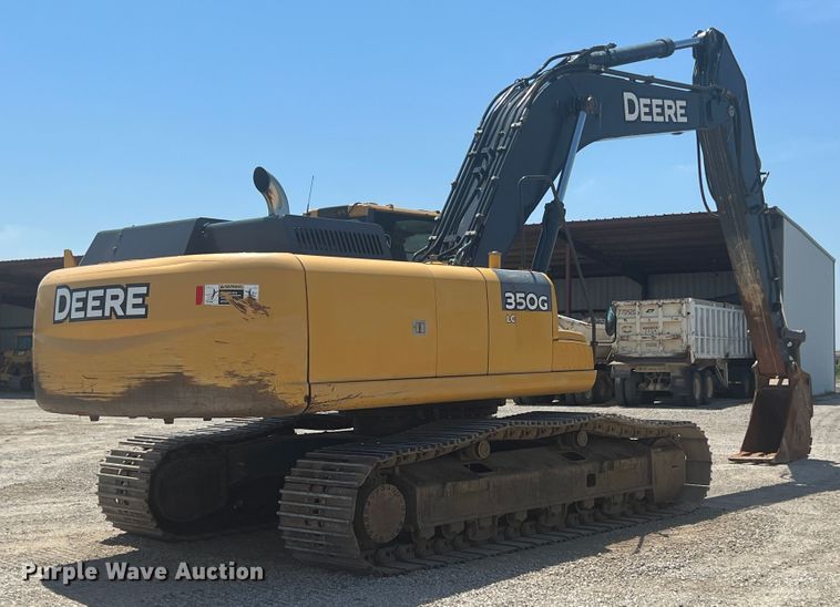 image for item JX9355 2011 John Deere 350G  excavator