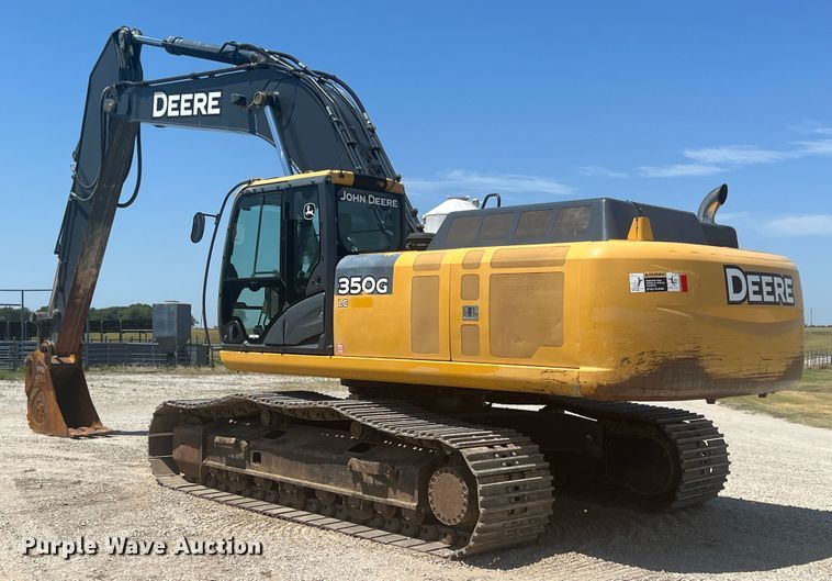 image for item JX9355 2011 John Deere 350G  excavator