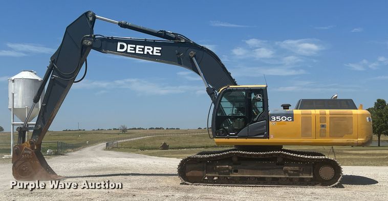 image for item JX9355 2011 John Deere 350G  excavator