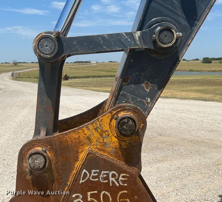 image for item JX9355 2011 John Deere 350G  excavator