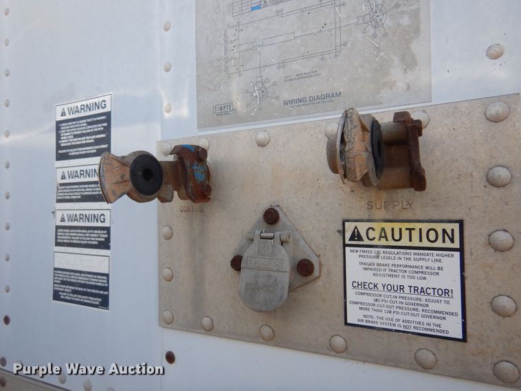 image for item KI9265 1998 Timpte  grain trailer