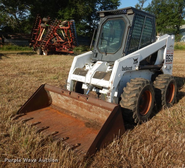 image for item KI9322 1999 Bobcat 863  skid steer loader