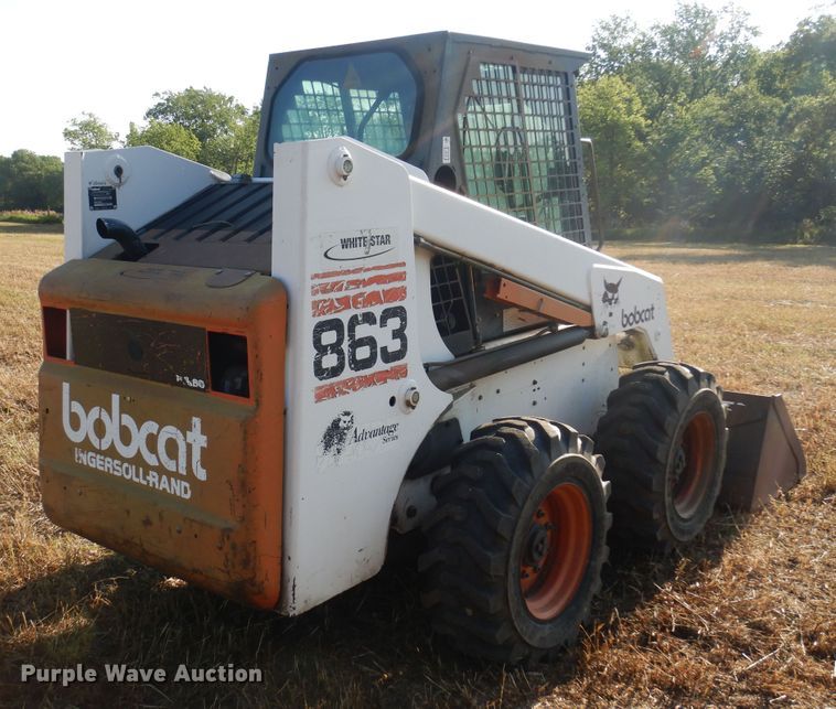 image for item KI9322 1999 Bobcat 863  skid steer loader