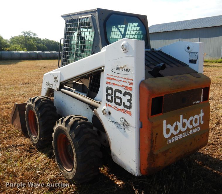 image for item KI9322 1999 Bobcat 863  skid steer loader