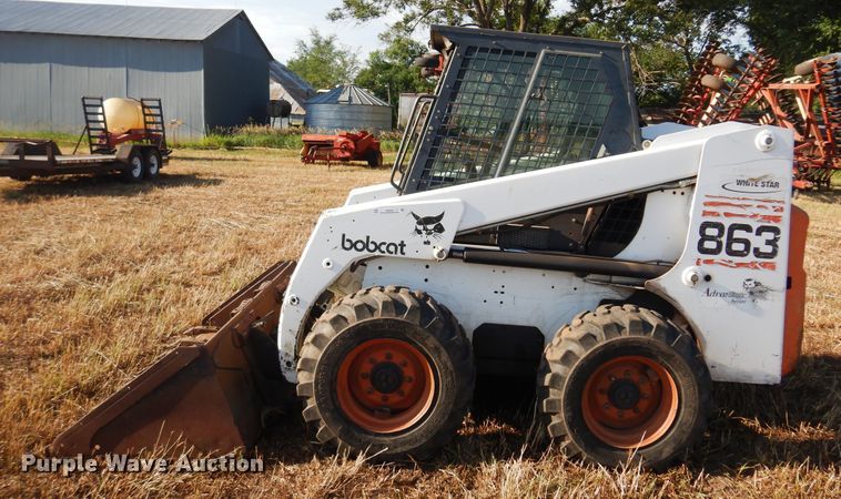 image for item KI9322 1999 Bobcat 863  skid steer loader