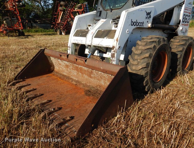 image for item KI9322 1999 Bobcat 863  skid steer loader