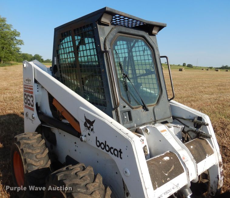 image for item KI9322 1999 Bobcat 863  skid steer loader