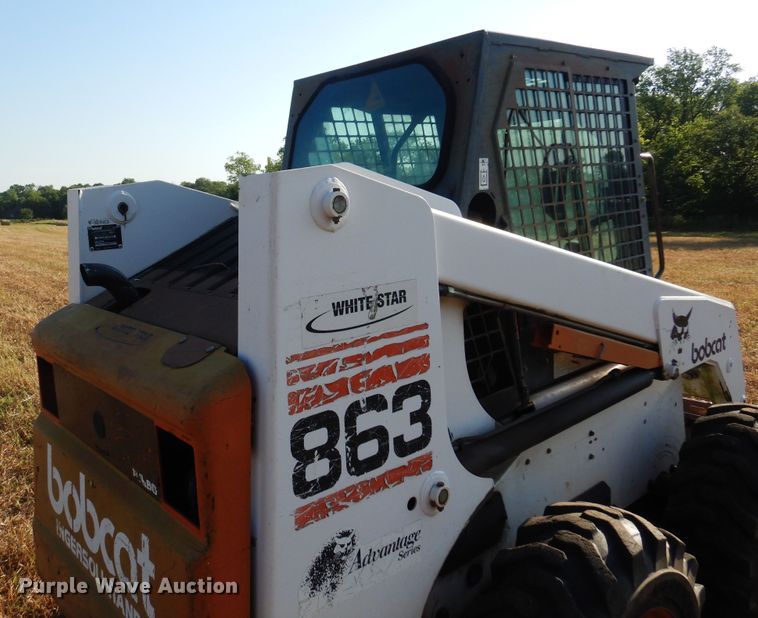 image for item KI9322 1999 Bobcat 863  skid steer loader