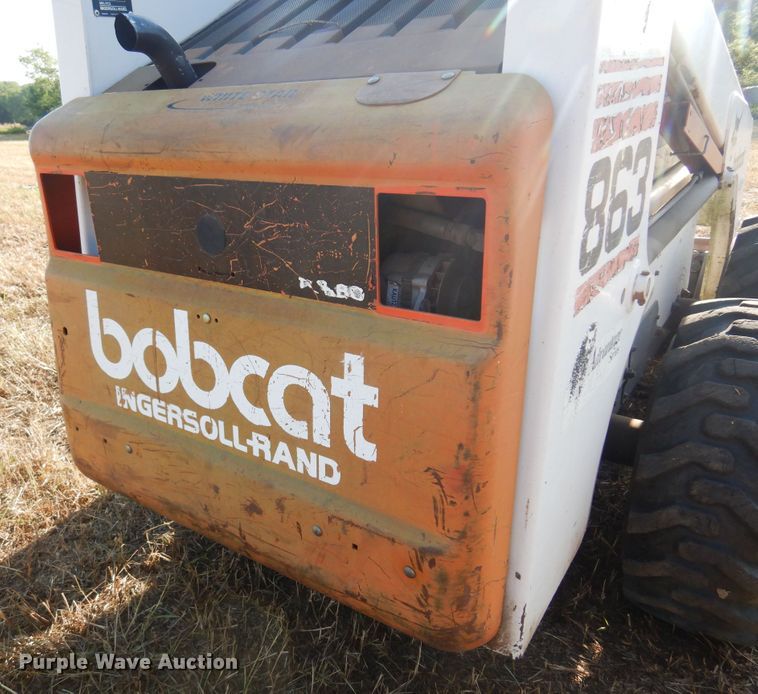 image for item KI9322 1999 Bobcat 863  skid steer loader