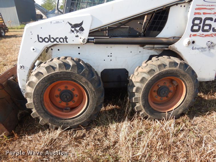 image for item KI9322 1999 Bobcat 863  skid steer loader