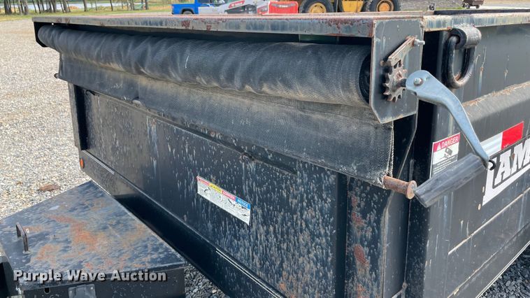 image for item KJ9723 2015 Lamar  dump trailer