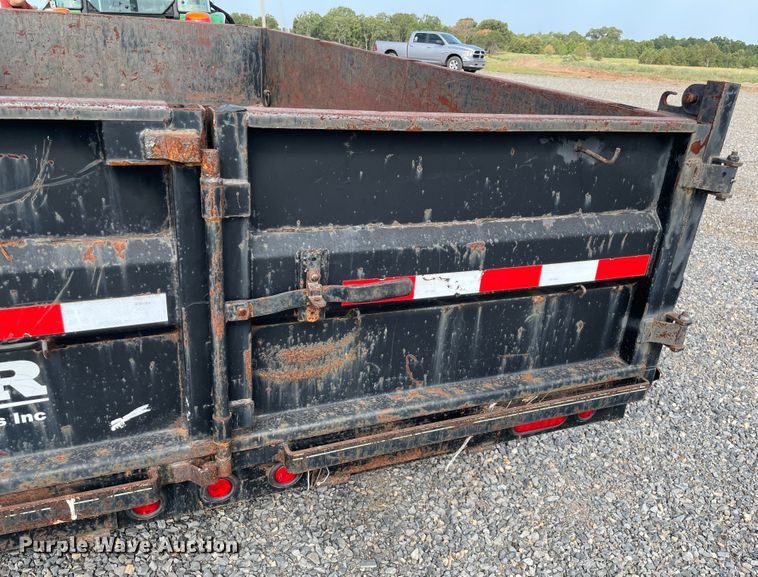 image for item KJ9723 2015 Lamar  dump trailer