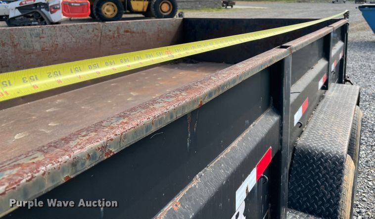 image for item KJ9723 2015 Lamar  dump trailer