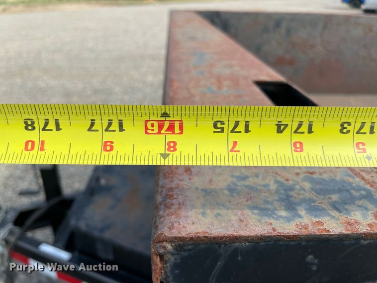 image for item KJ9723 2015 Lamar  dump trailer