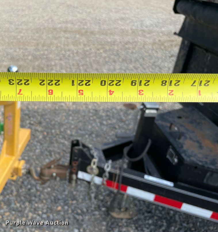image for item KJ9723 2015 Lamar  dump trailer
