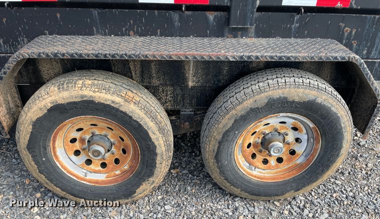 image for item KJ9723 2015 Lamar  dump trailer