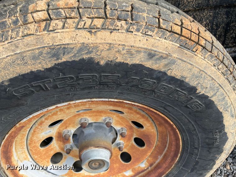 image for item KJ9723 2015 Lamar  dump trailer