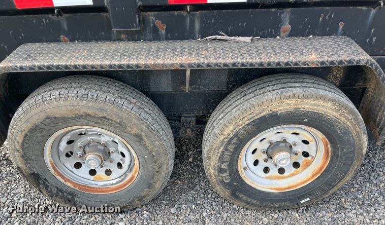 image for item KJ9723 2015 Lamar  dump trailer