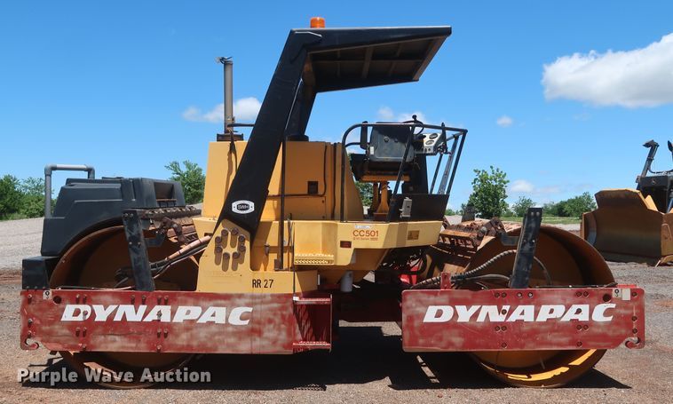 image for item KP9068 1998 Dynapac CC501  double drum vibratory roller