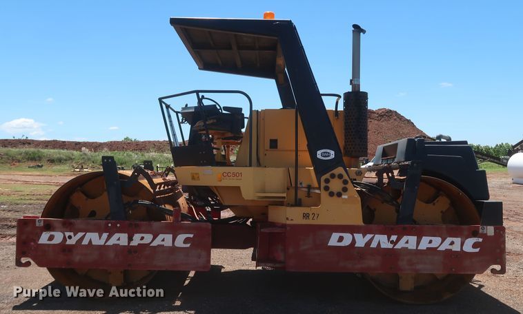 image for item KP9068 1998 Dynapac CC501  double drum vibratory roller