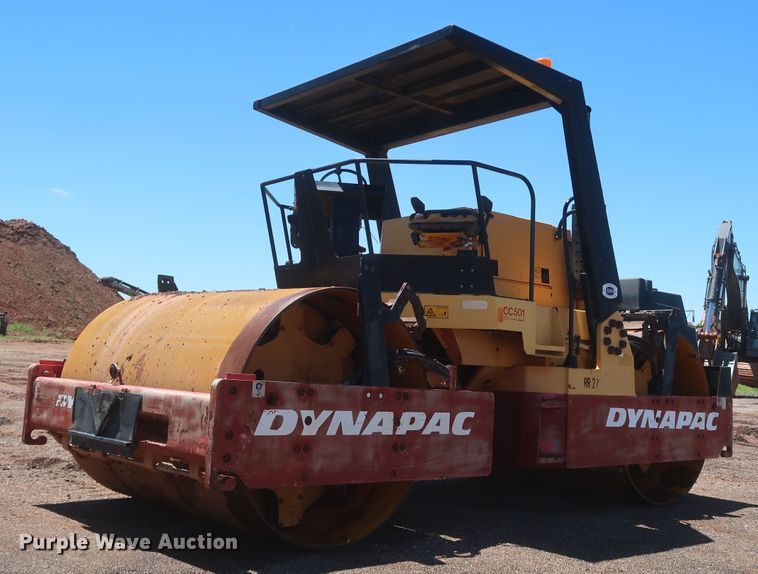 image for item KP9068 1998 Dynapac CC501  double drum vibratory roller