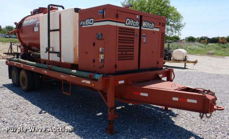 image for item KP9123 2011 Ditch Witch FX60  vacuum excavator