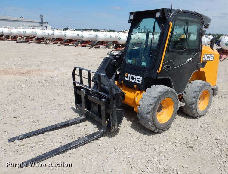 image for item KP9502 2021 JCB 3TS-8W  teleskid skid steer loader