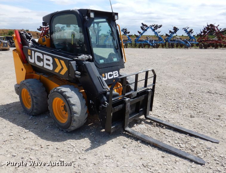 image for item KP9502 2021 JCB 3TS-8W  teleskid skid steer loader