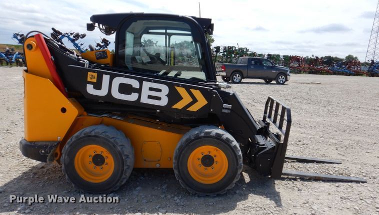 image for item KP9502 2021 JCB 3TS-8W  teleskid skid steer loader