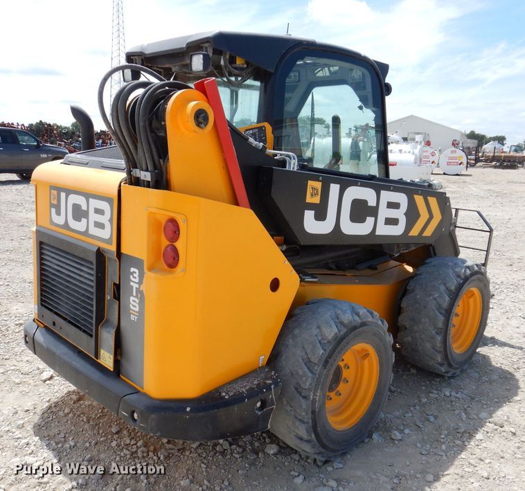 image for item KP9502 2021 JCB 3TS-8W  teleskid skid steer loader