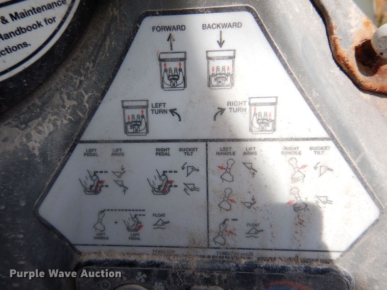 image for item KP9503 2015 Bobcat S750  skid steer loader