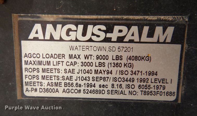 image for item KP9508 Willmar Wrangler 4550 compact wheel loader