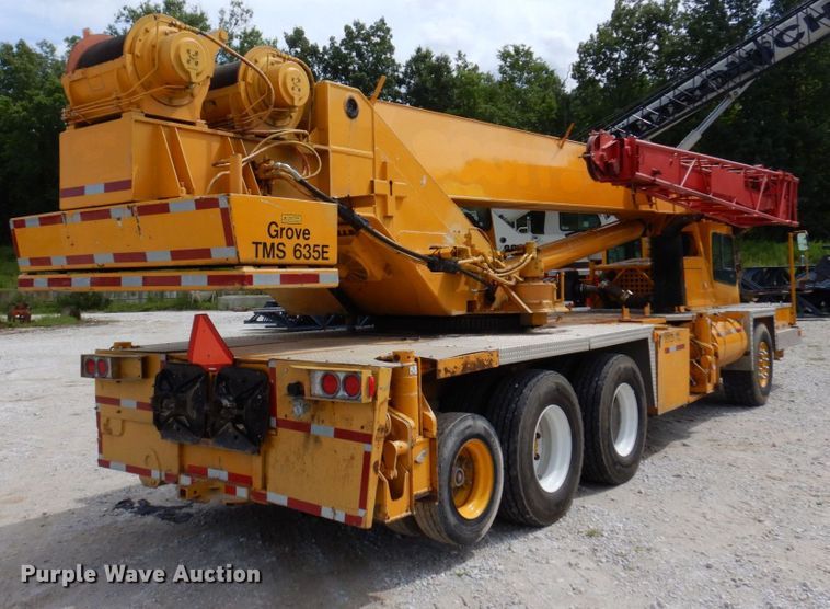 image for item KR9117 1998 Grove TMS635E  crane