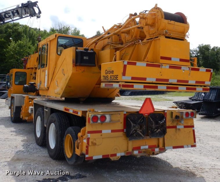 image for item KR9117 1998 Grove TMS635E  crane