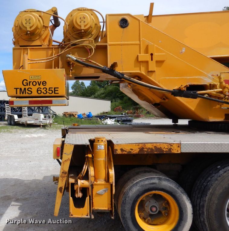 image for item KR9117 1998 Grove TMS635E  crane