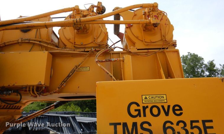 image for item KR9117 1998 Grove TMS635E  crane