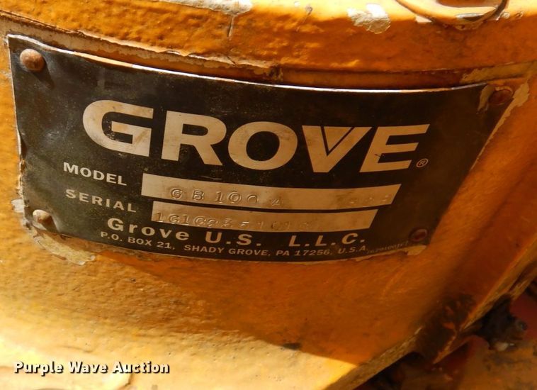 image for item KR9117 1998 Grove TMS635E  crane