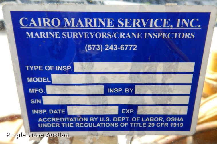 image for item KR9117 1998 Grove TMS635E  crane