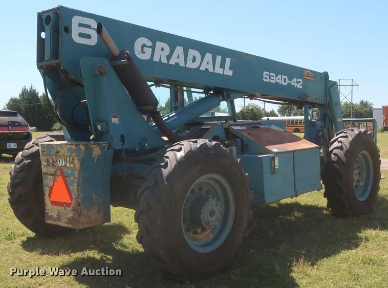image for item KR9889 1999 Gradall 534D6-42  telehandler