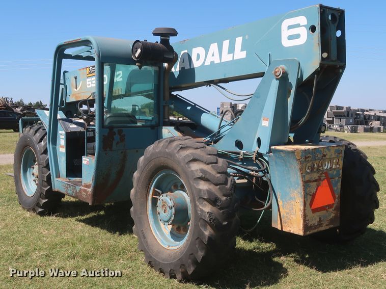 image for item KR9889 1999 Gradall 534D6-42  telehandler