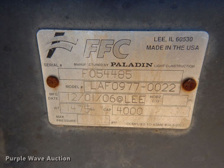 image for item KV9987 Paladin LAF0977-0022  four-in-one skid steer bucket