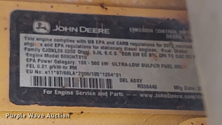 image for item LK9002 2013 John Deere 350G  excavator