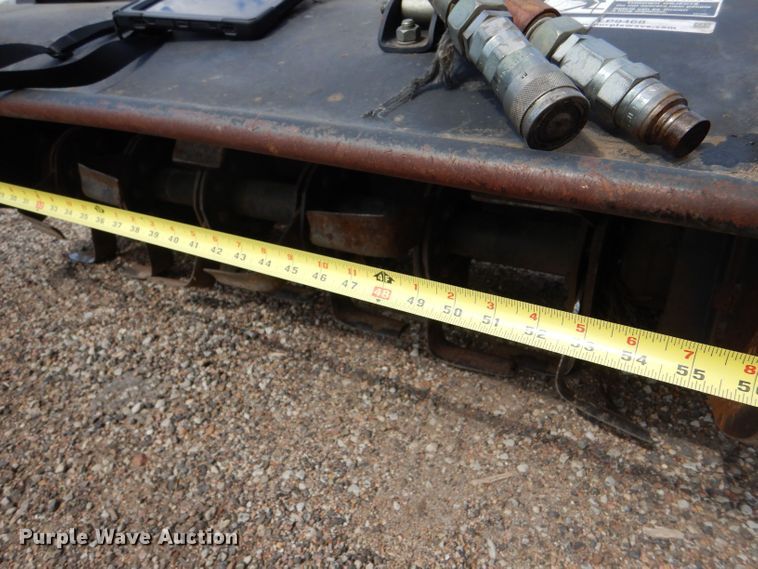 image for item LP9468 John Deere Worksite Pro RT55  skid steer tiller