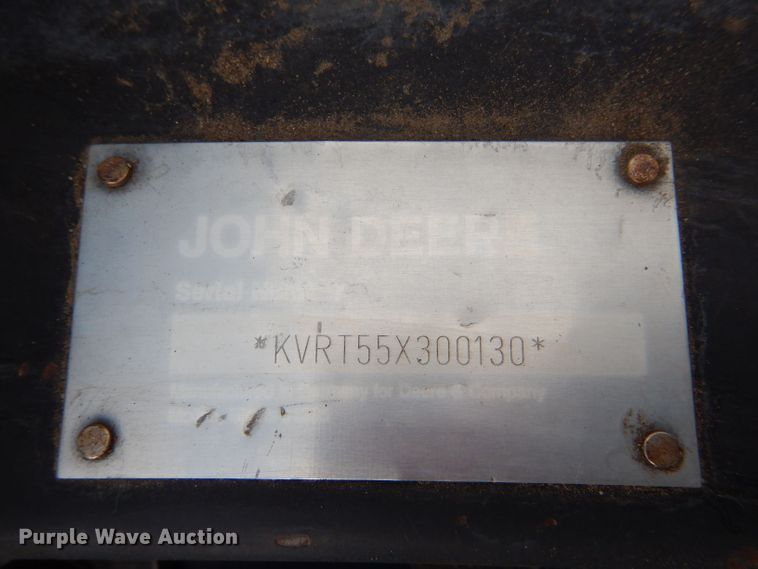 image for item LP9468 John Deere Worksite Pro RT55  skid steer tiller