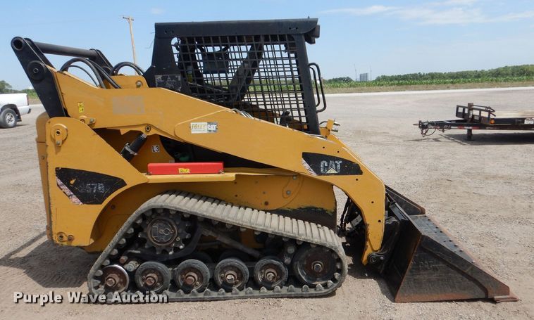 image for item LP9472 2008 Caterpillar 257B2  tracked skid steer loader