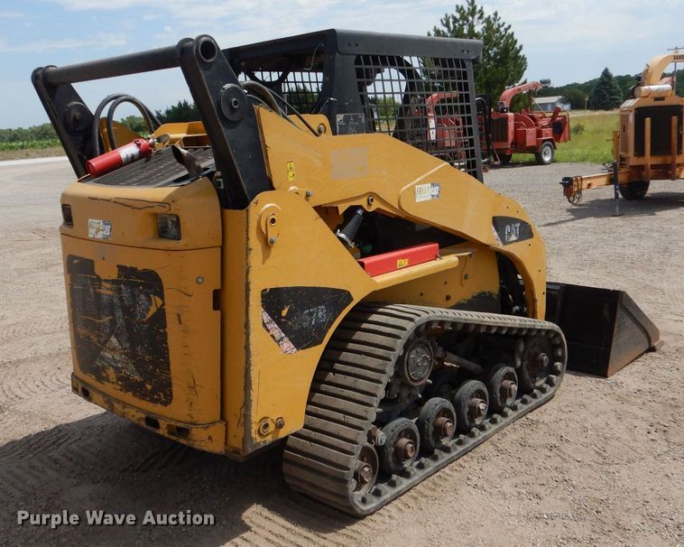 image for item LP9472 2008 Caterpillar 257B2  tracked skid steer loader